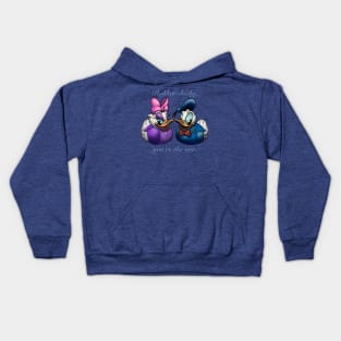 Donald and Daisy- Rubber Ducky, You're the One Kids Hoodie